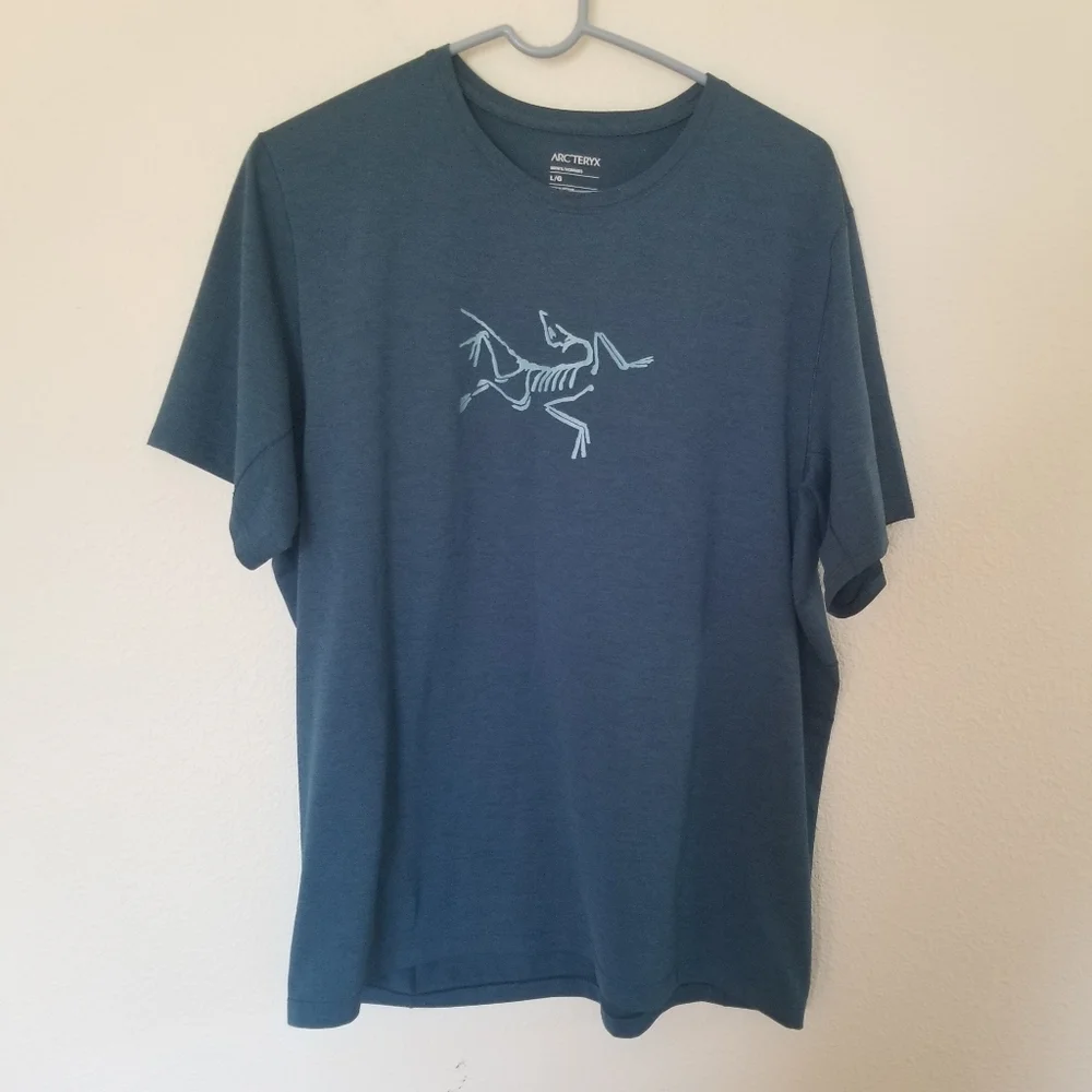 Arc'teryx Tee Shirt Cormac Logo Breathable - Picture 2 of 6
